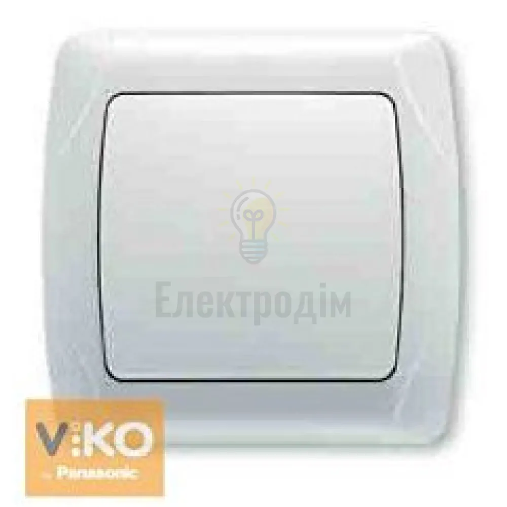 Вимикач Vi-Ko CARMEN білий 1-а 90561001 