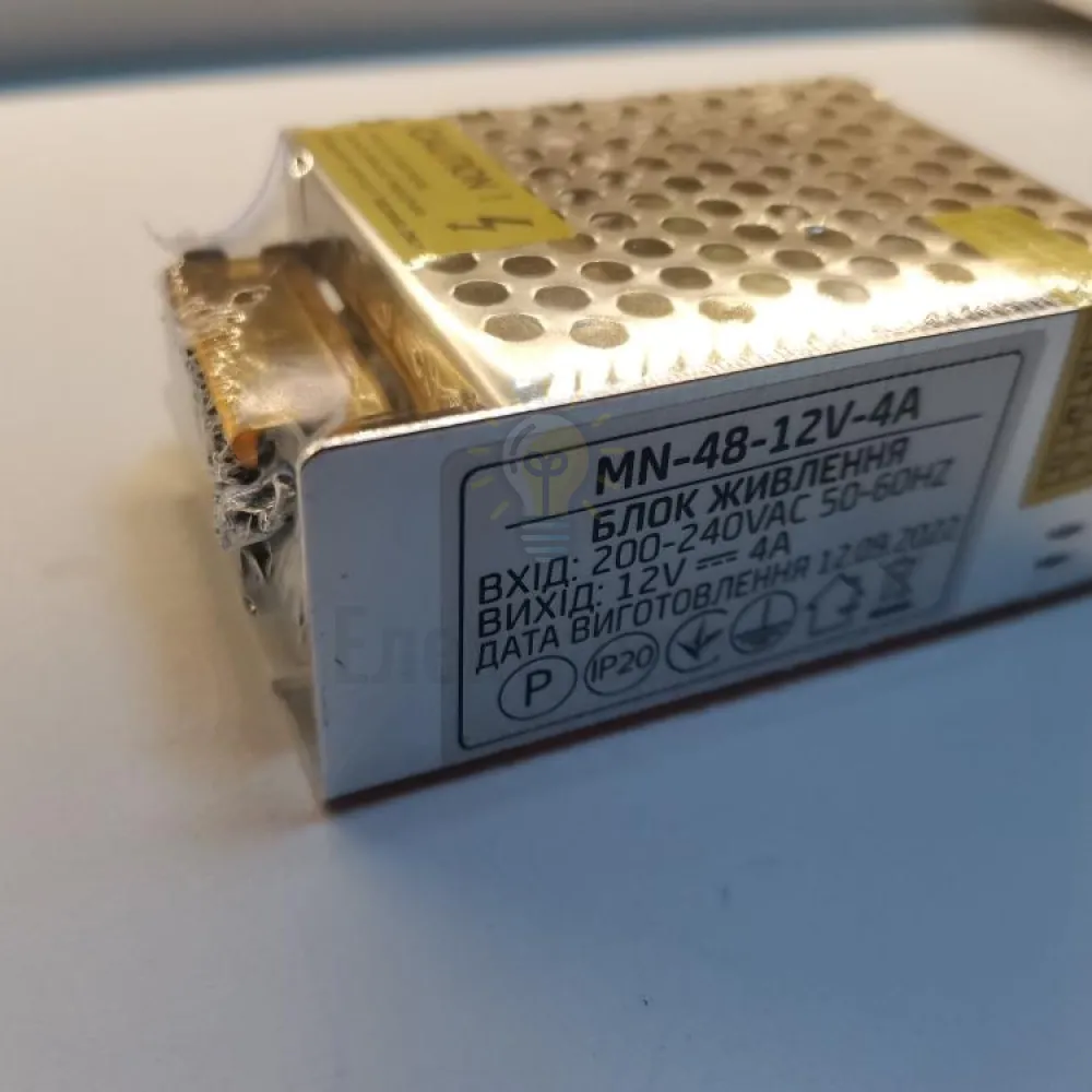 Блок  живлення 12В MN Блок живлення MN 4 А - 48W 1018987 