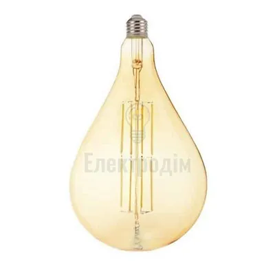 8W E27 Лампа  AMBER LED FLMN 001-049-0008-010 — купити в Електродім