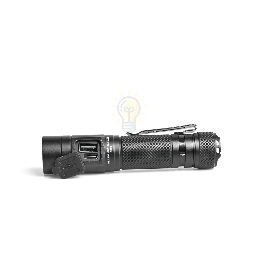 Портативний світлодіодний ліхтарик VIDEX  600Lm 5000K VLF-A352  - фото 8
