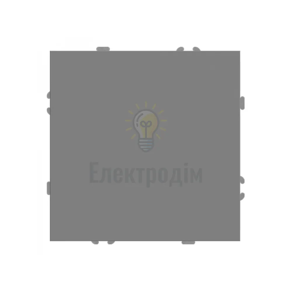 EV111B-G заглушка, механізм сірий Soft 80778  - фото 2
