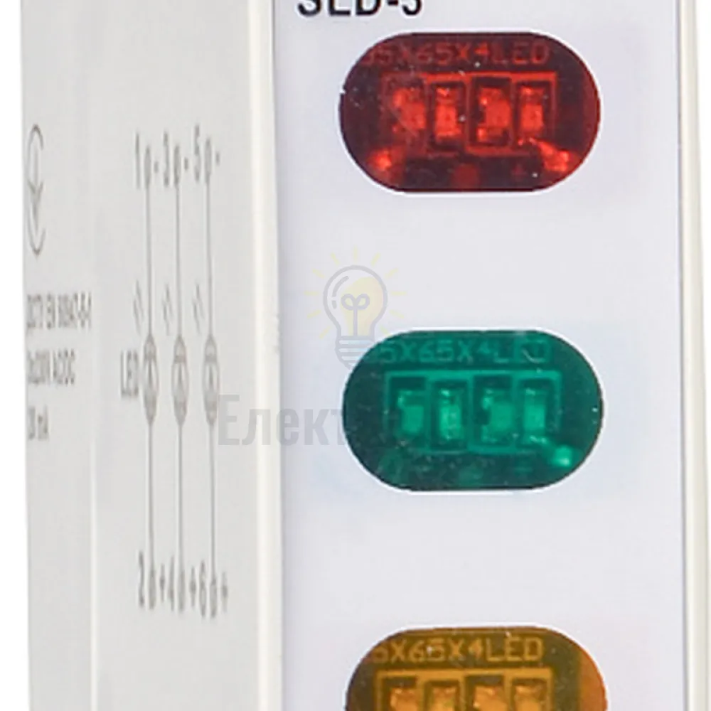Модульний сигнальний індикатор 230V AC/DC SLD-3 A0140030036 