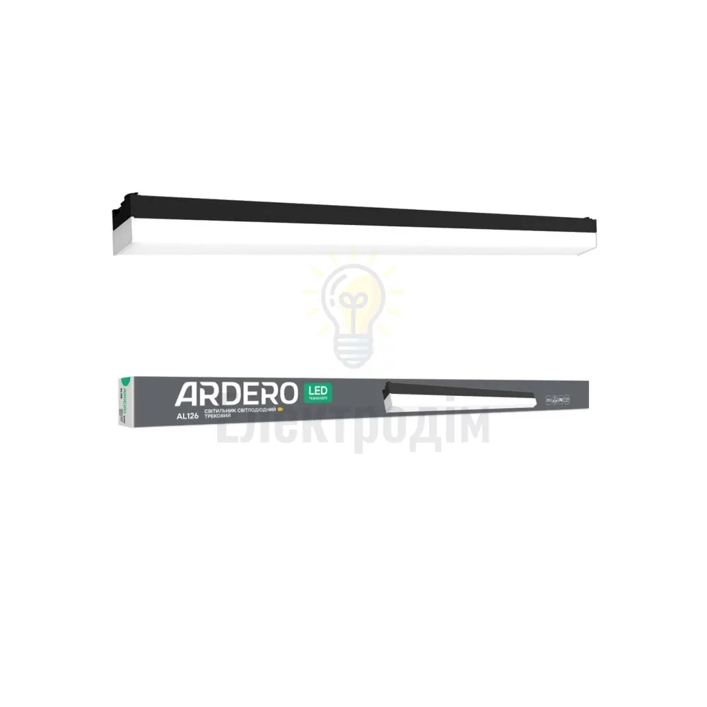 AL126 60W 4000К 120 град чорний 1200*35*65 мм 80178 