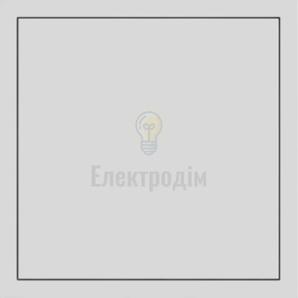 EV111B-W заглушка, механізм білий Soft 80726  - фото 1