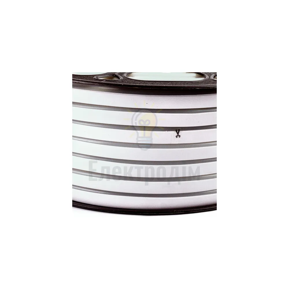 LED НЕОН Неонова стрічка світлодіодна біла нейтральна 12V 6х12 AVT-smd2835 120LED/м 13Вт/м IP65 1018080  - фото 2