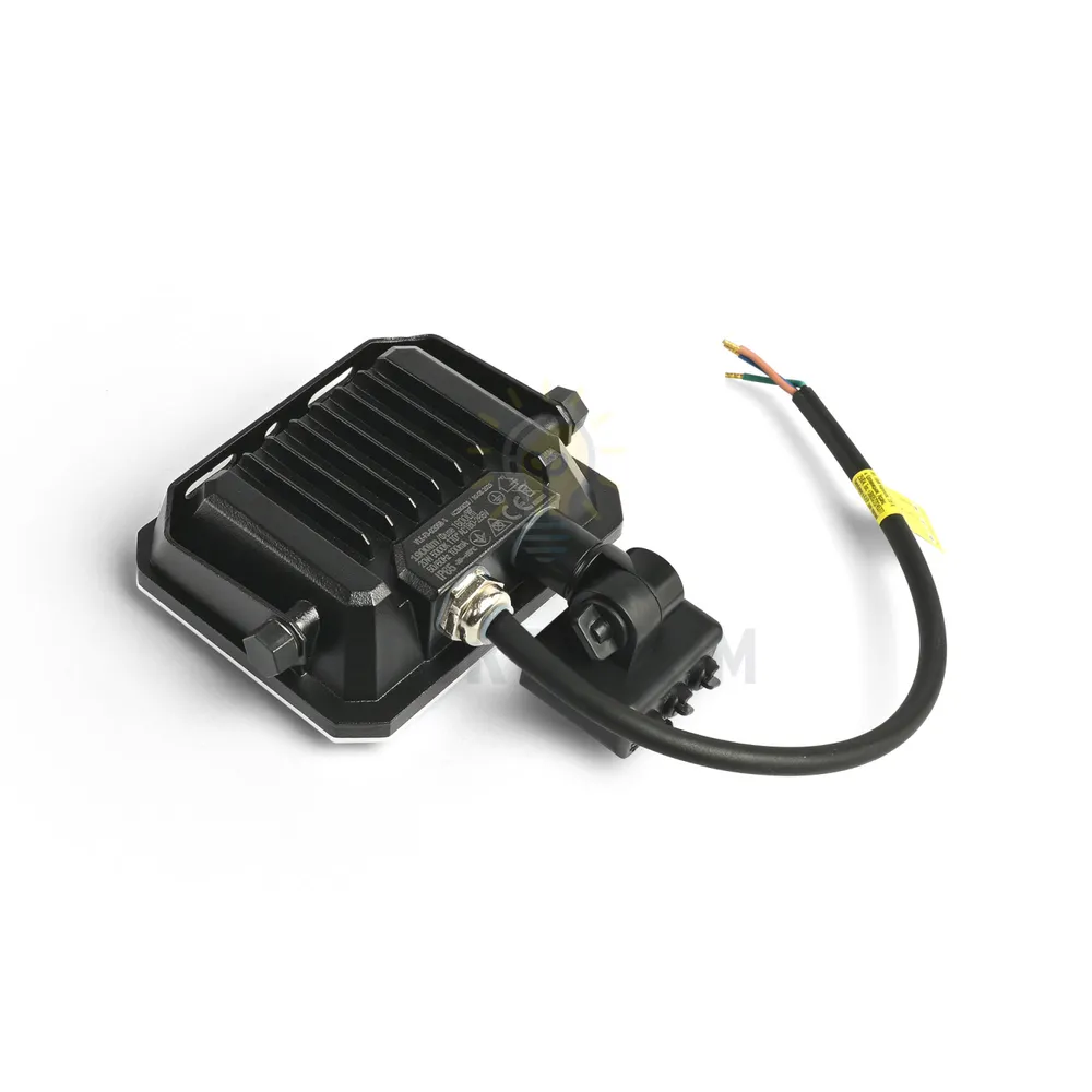 Д/р LED прожектор VIDEX F3 20W 5000K з датчиком руху 220V Black VLE-F3-0205B-S  - фото 3