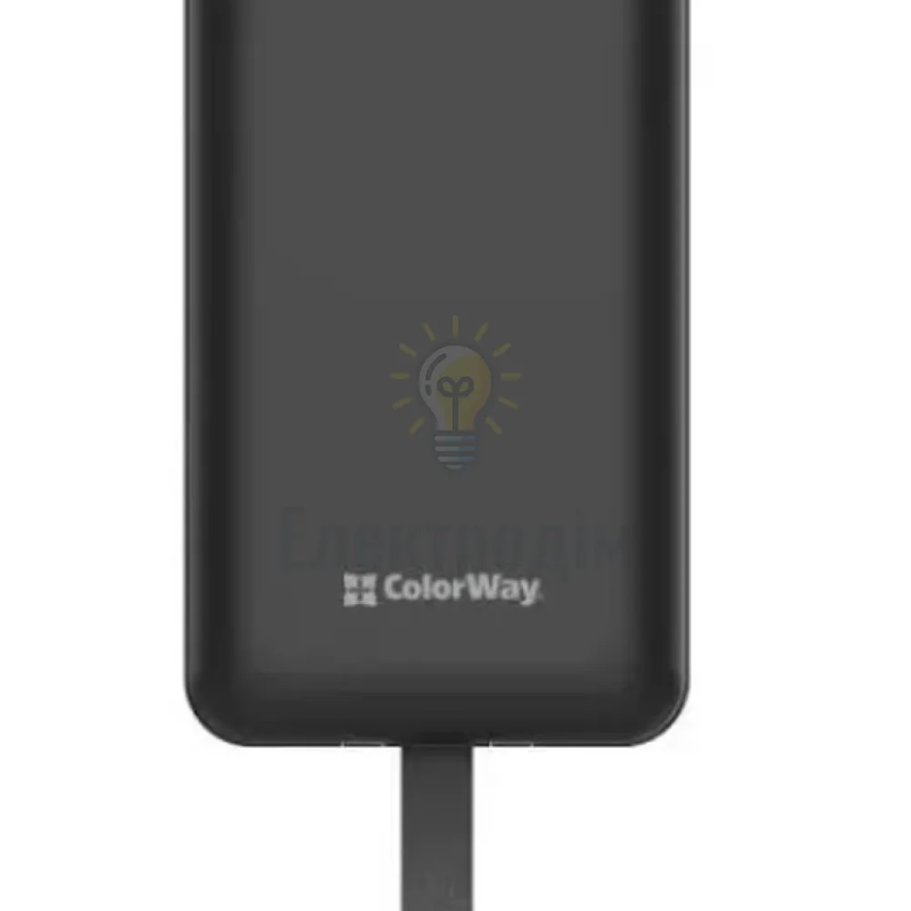 Павербанк 30000 mAh ColorWay EnergyHub CW-PB300LP05BK 22,5W QC+PD чорний CW-PB300LP05BK  - фото 1