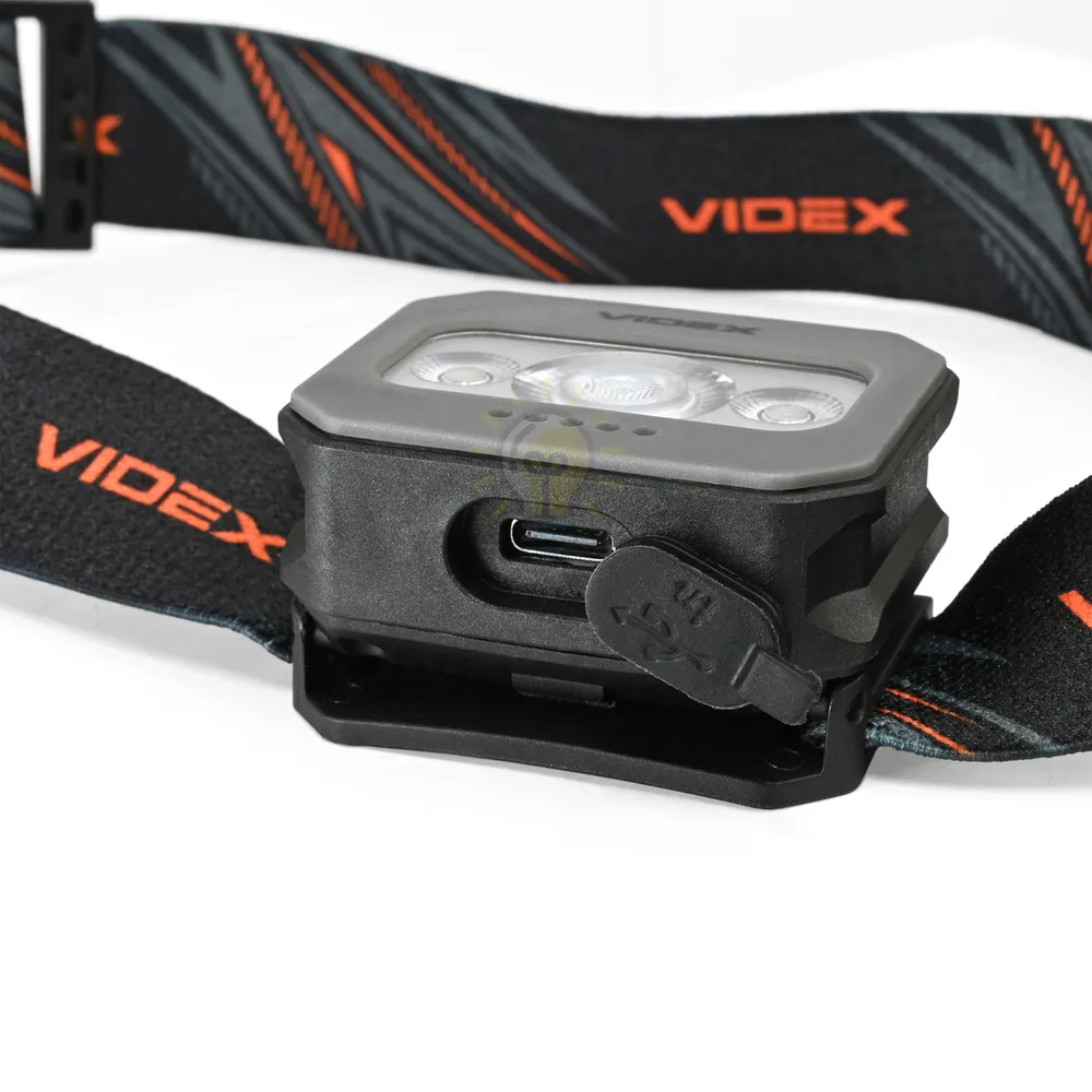 Налобний світлодіодний ліхтарик VIDEX VLF-H086 400Lm 3000K/5000K/RED (20шт/ящ) VLF-H086  - фото 5