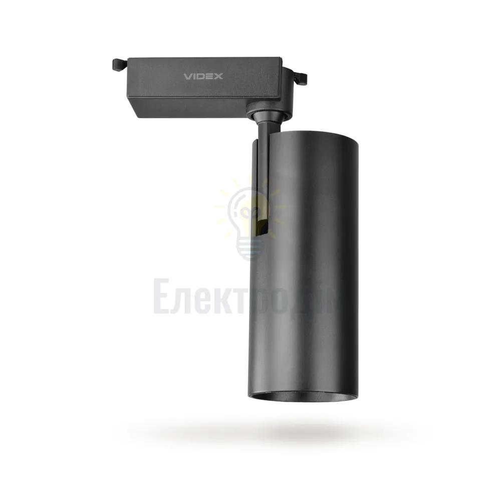 Трекові LED світильник трековий VIDEX 30W 4100K чорний VL-TR04-304B  - фото 3