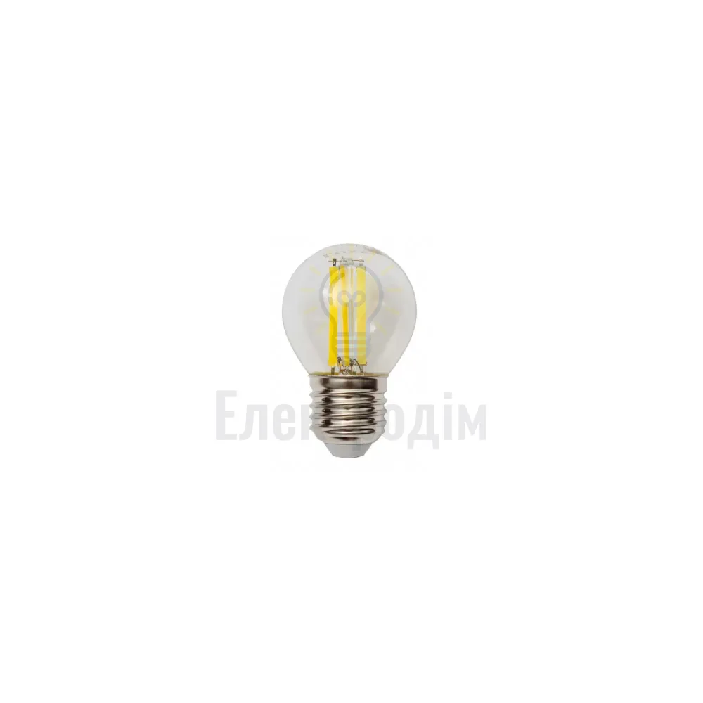 LUXEL filament Лампа G45 6w E27 4000K 076-N 
