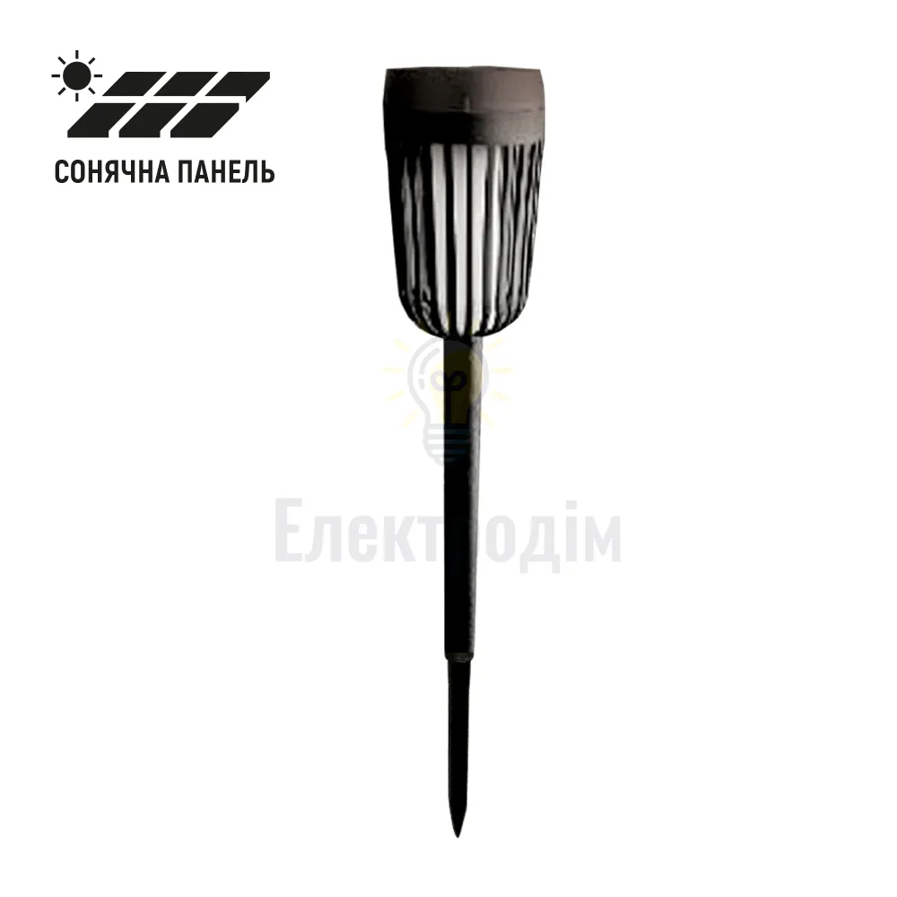 LED світильник LEBRON L-SL-18583, садово-парковий з сонячною панеллю, Ni-MH 100mAh 15-17-25 