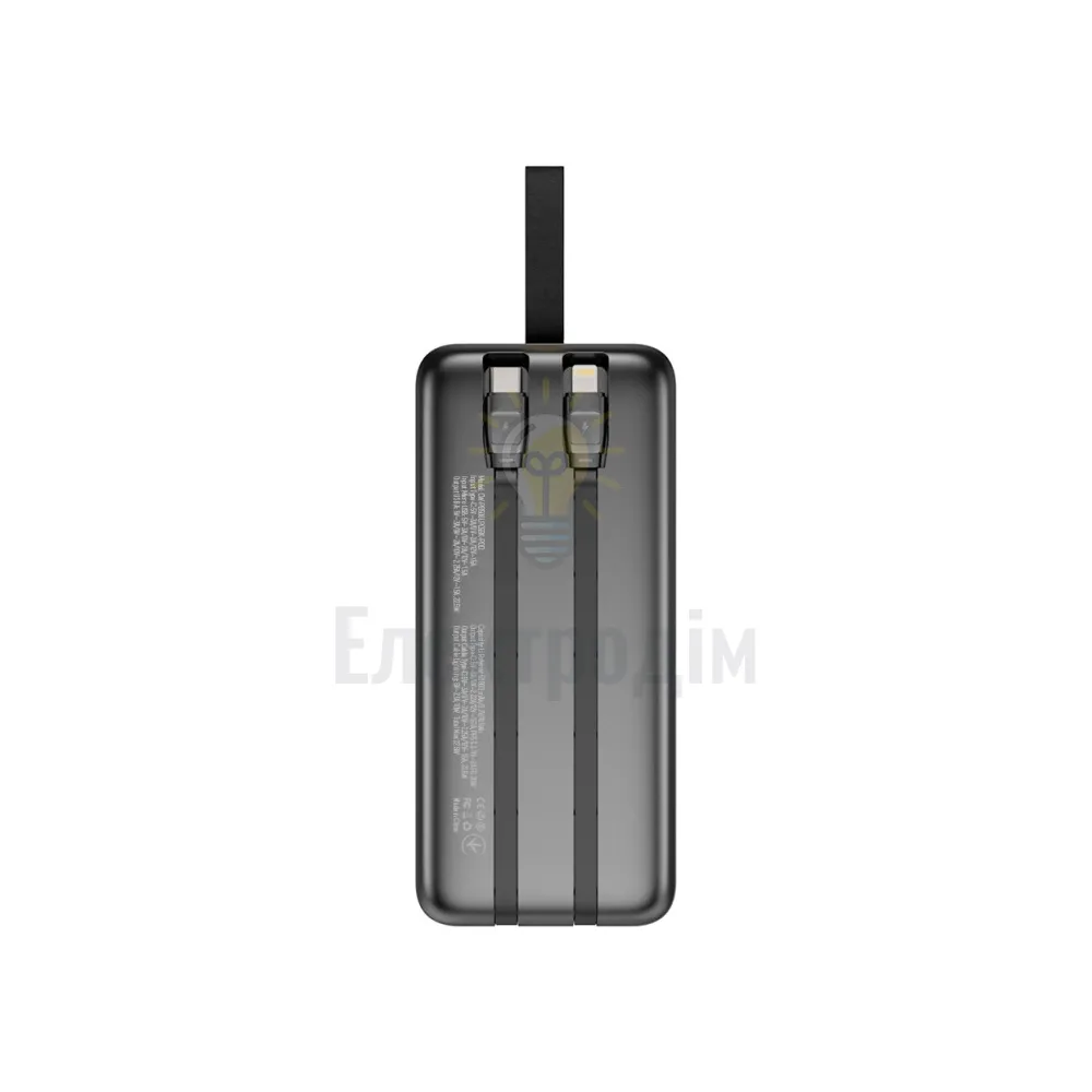 Павербанк 50000mAh ColorWay CW-PB500LPC5BK-PDD QC+PD чорний CW-PB500LPC5BK-PDD  - фото 2