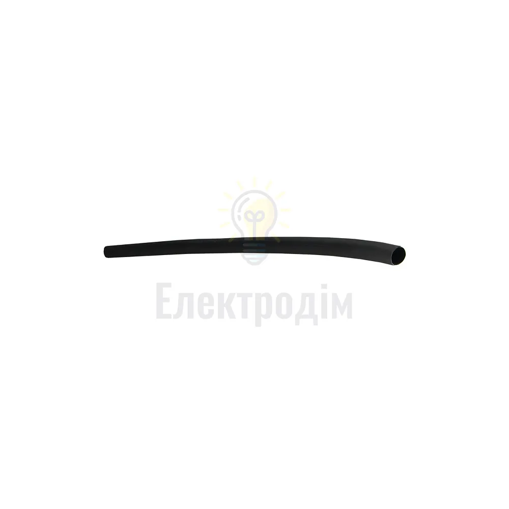 Термозбіжна трубка АСКО 5,0 / 2,5 чорна A0150040389  - фото 1