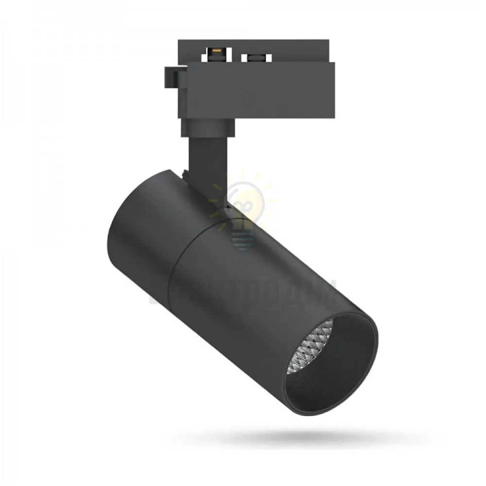 Світильник трековий AL140 COB 20W 1600LM 4000K IP40 чорний 65*150*140мм 41612  - фото 2