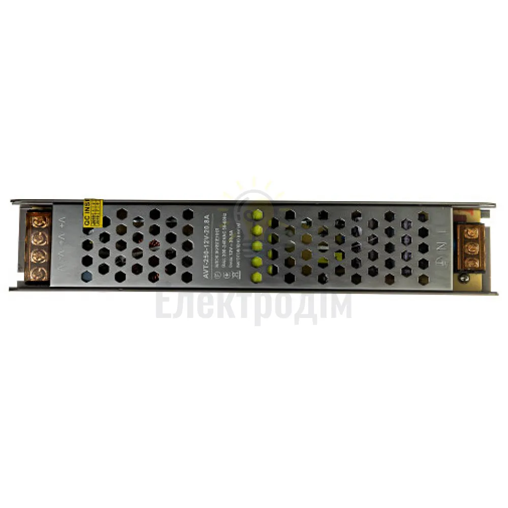 Блок  живлення 12В AVT Блок живлення AVT 20,8А - 250W 1019869  - фото 4