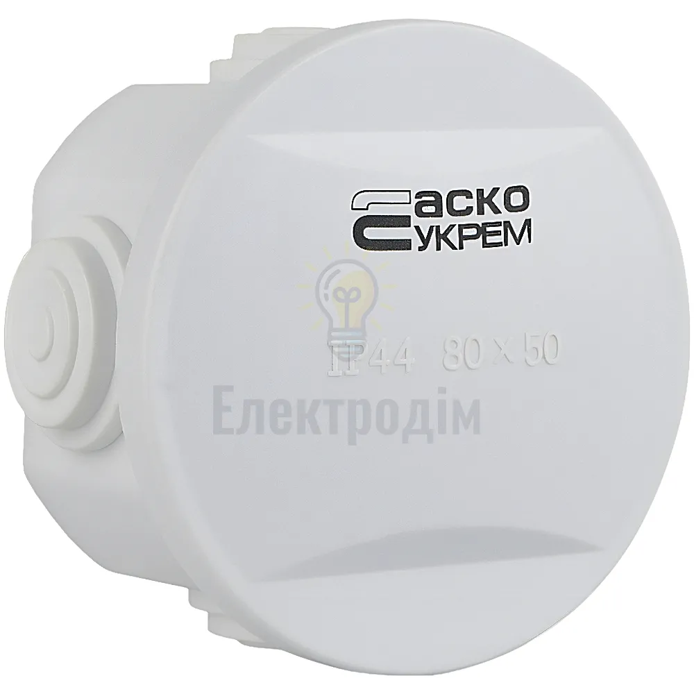 Розподільча коробка АСКО TY-RA 80*50 біла A0150170016 