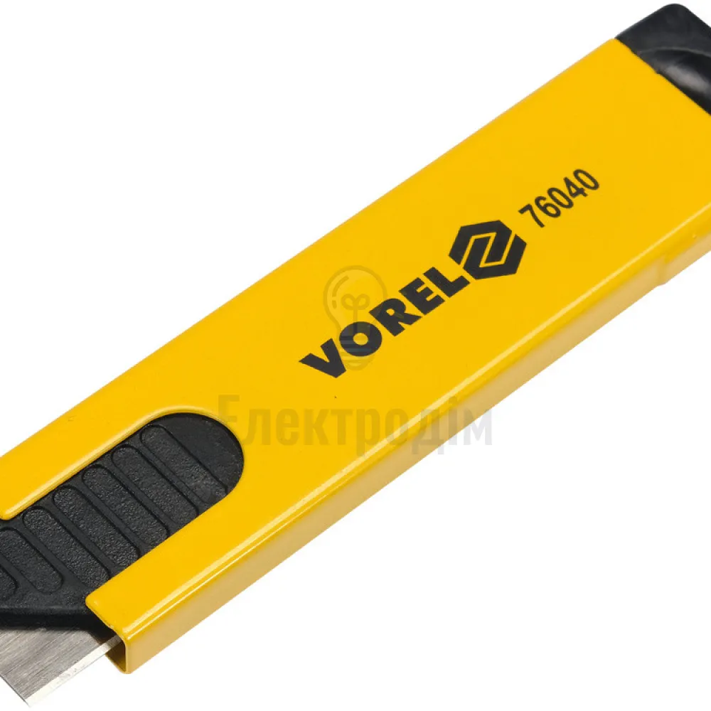 Ніж безпечний VOREL: 104x25x7 мм, лезо 40x20 мм 76040 98716  - фото 1