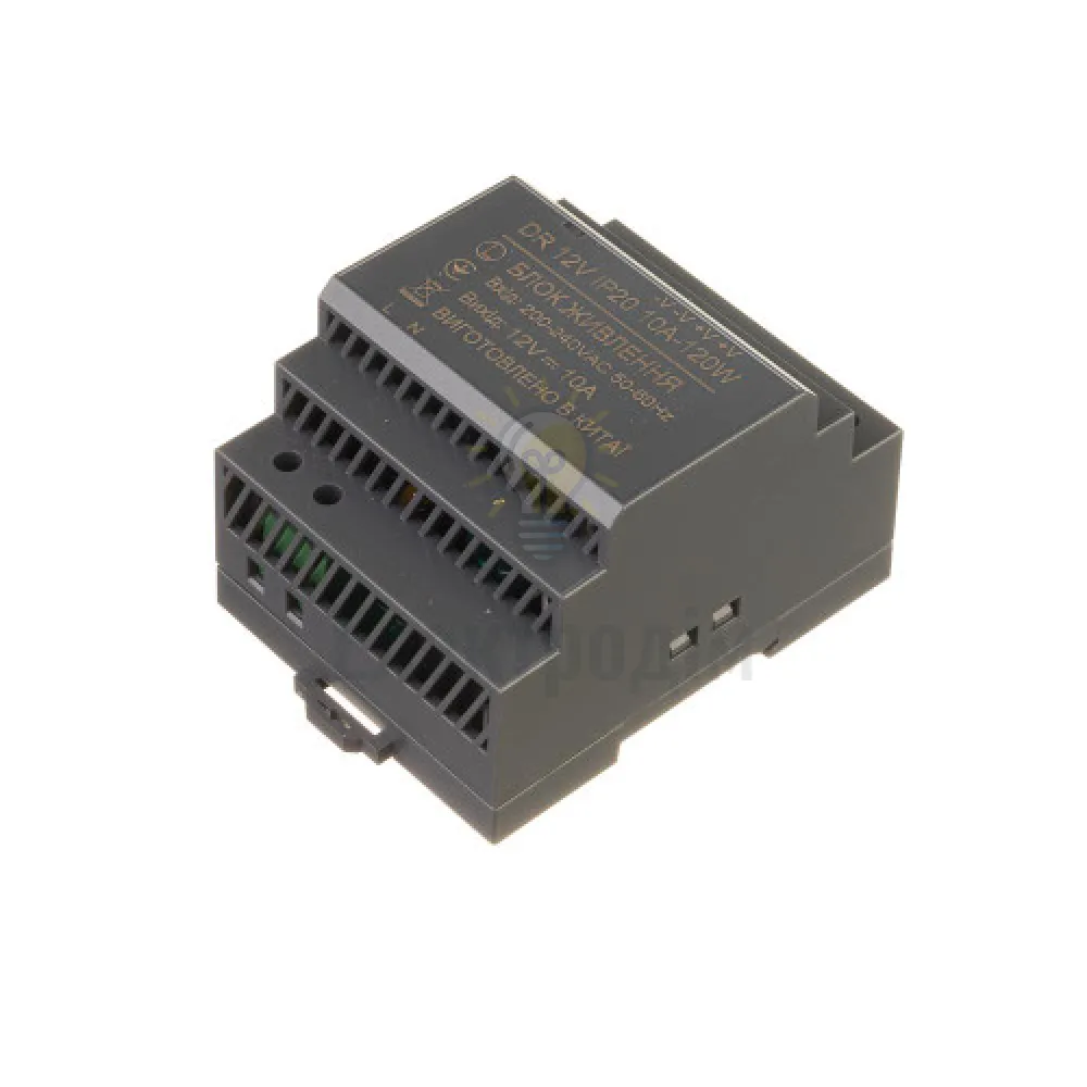 Блок  живлення 12В Блок живлення на DIN-рейку 12V - 10А - 120W DR IP20 1021421  - фото 1