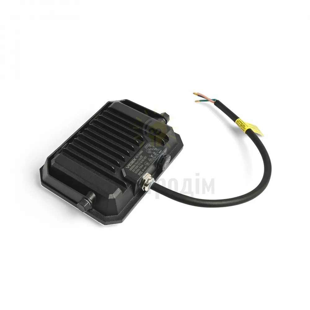 LED прожектор VIDEX F3 30W 5000K 220V Black VLE-F3-0305B  - фото 3