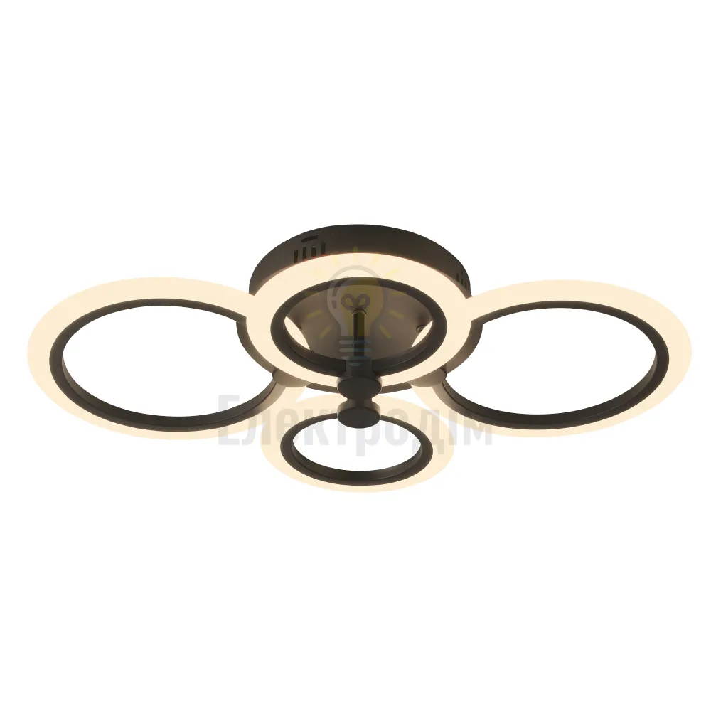 LED світильник VELMAX V-СL-NAOMI-R, max 65W, 3000K-6500K, 4500Lm, пульт ДК 23-43-33 