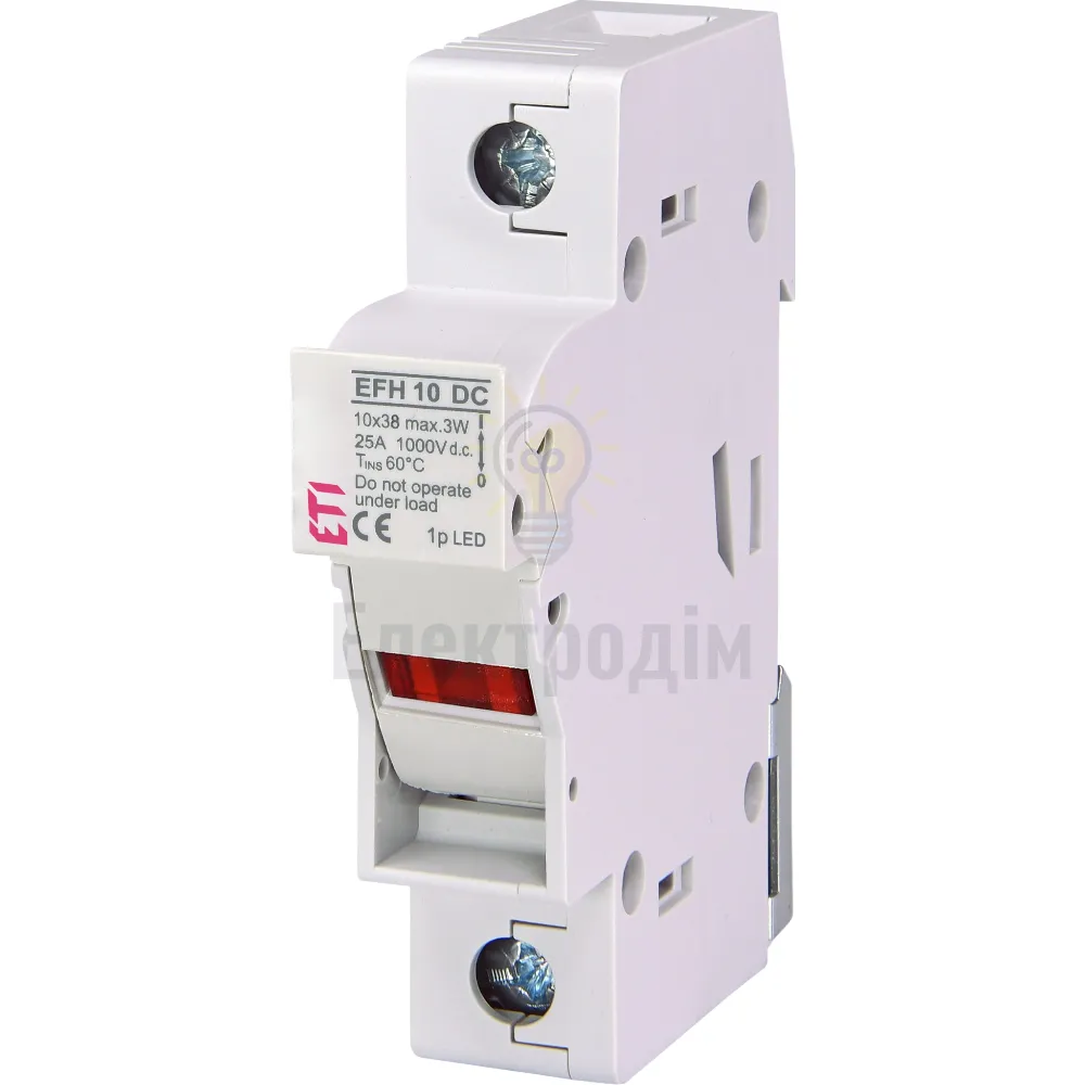 Тримач EFH 10 1P LED  25A 1000V DC 2540211 