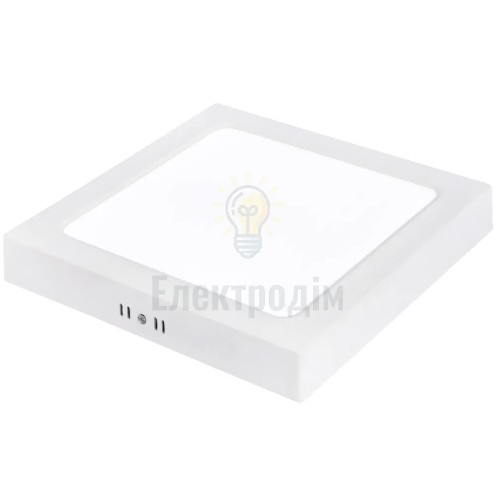 016-084-0036-010 Світильник накладний LED 36W 3CCT 3600Lm 160-265V 290*h32мм ІР20 білий квадрат 016-084-0036-010 
