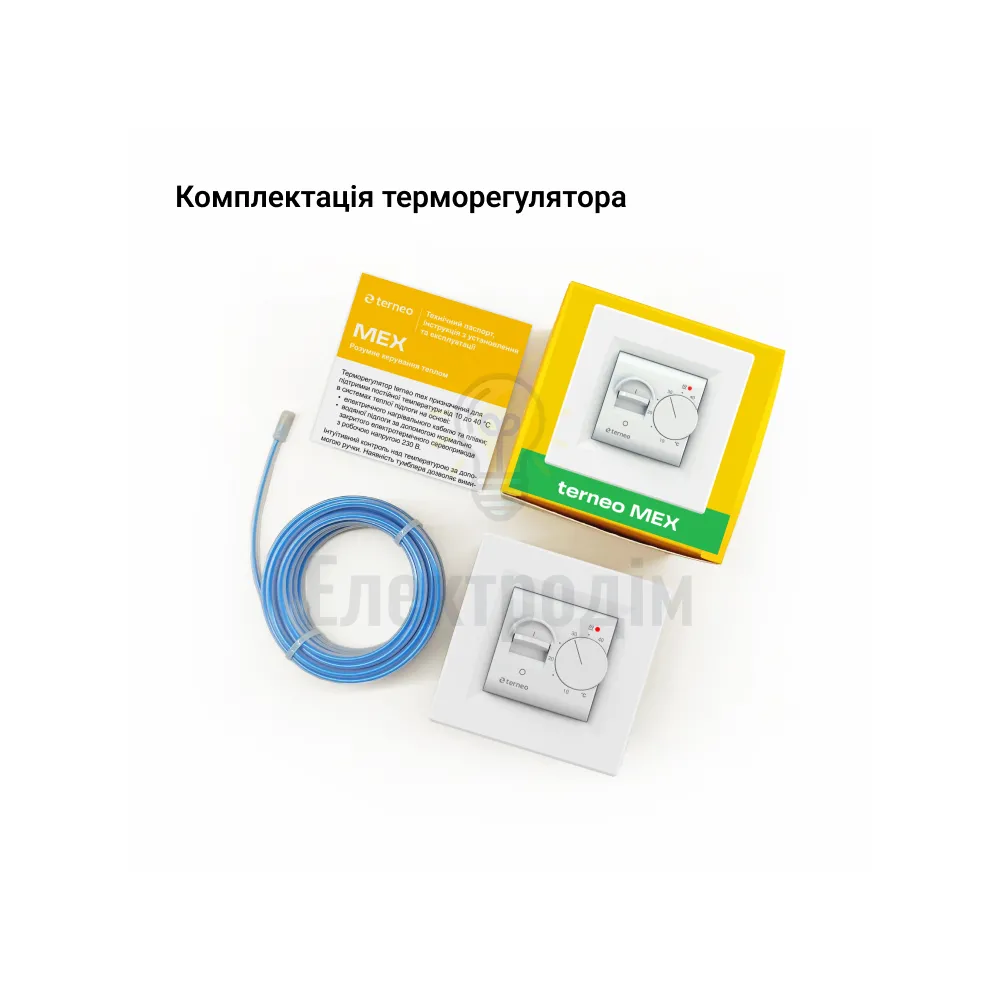 Терморегулятор TERNEO MEX білий 98763  - фото 2