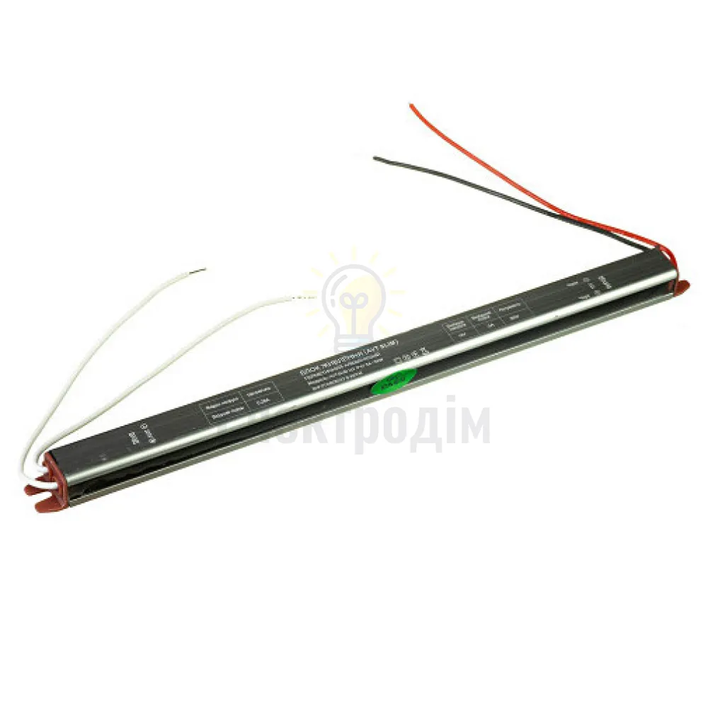 Блок  живлення 12В AVT SLIM Блок живлення AVT SLIM 12V IP67 3А - 36W 1021916  - фото 1