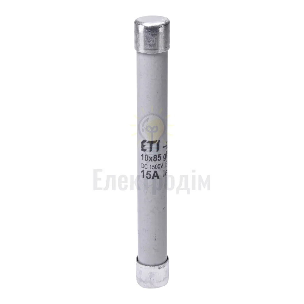 Запобіжник CH 10x85 gPV 15A 1500V (50kA) 2625285 