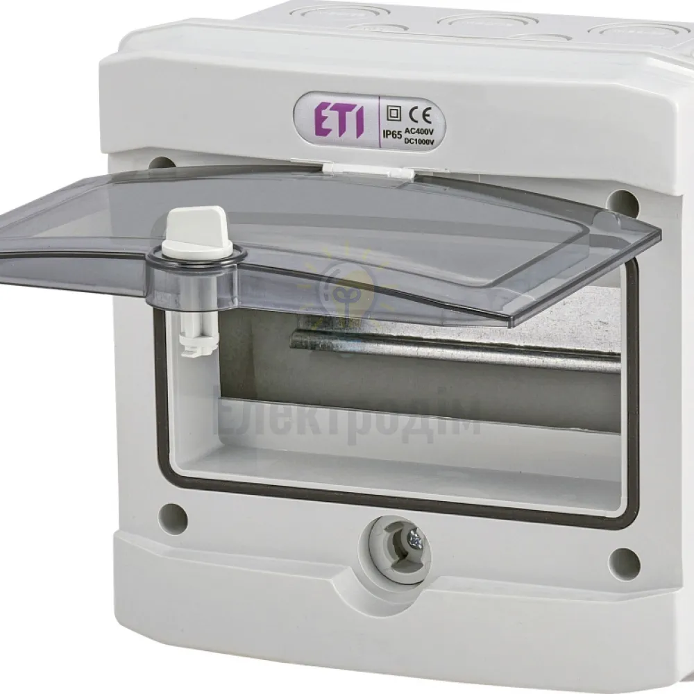 Пластиковий щит ECH 8G (8мод.зовн.встан.IP65) 1101061 