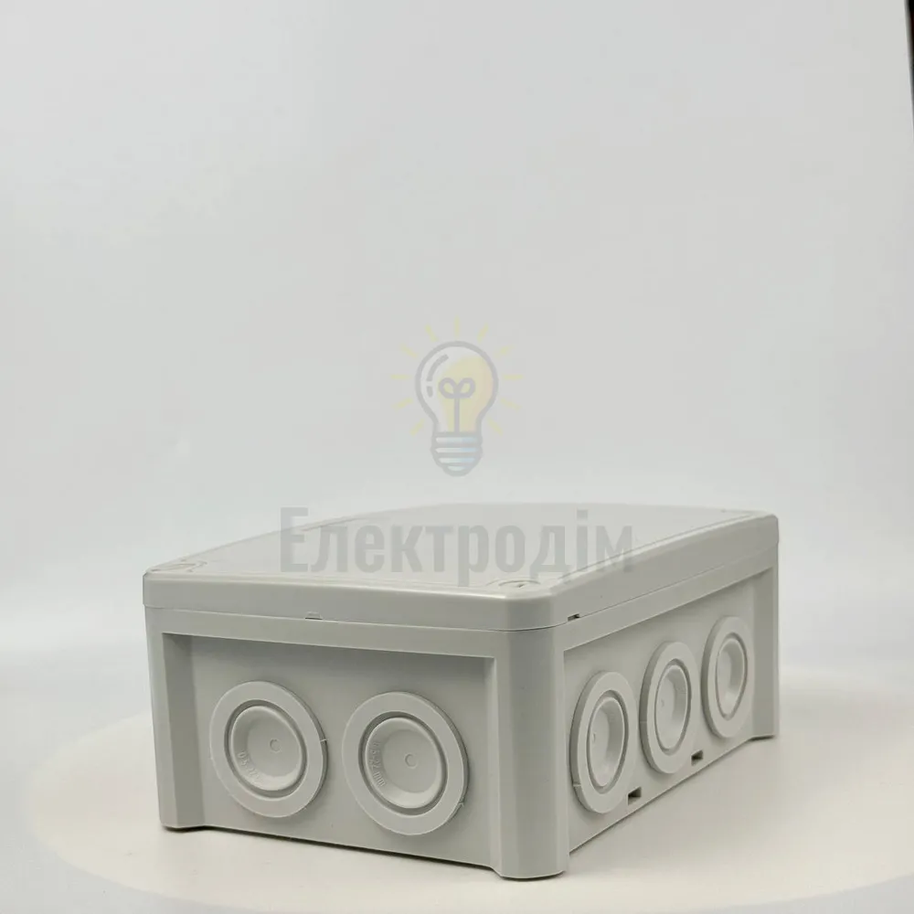 Коробка розподільча СКІМ 163х123х68 (K160) сіра ІР66 B1102012  - фото 2