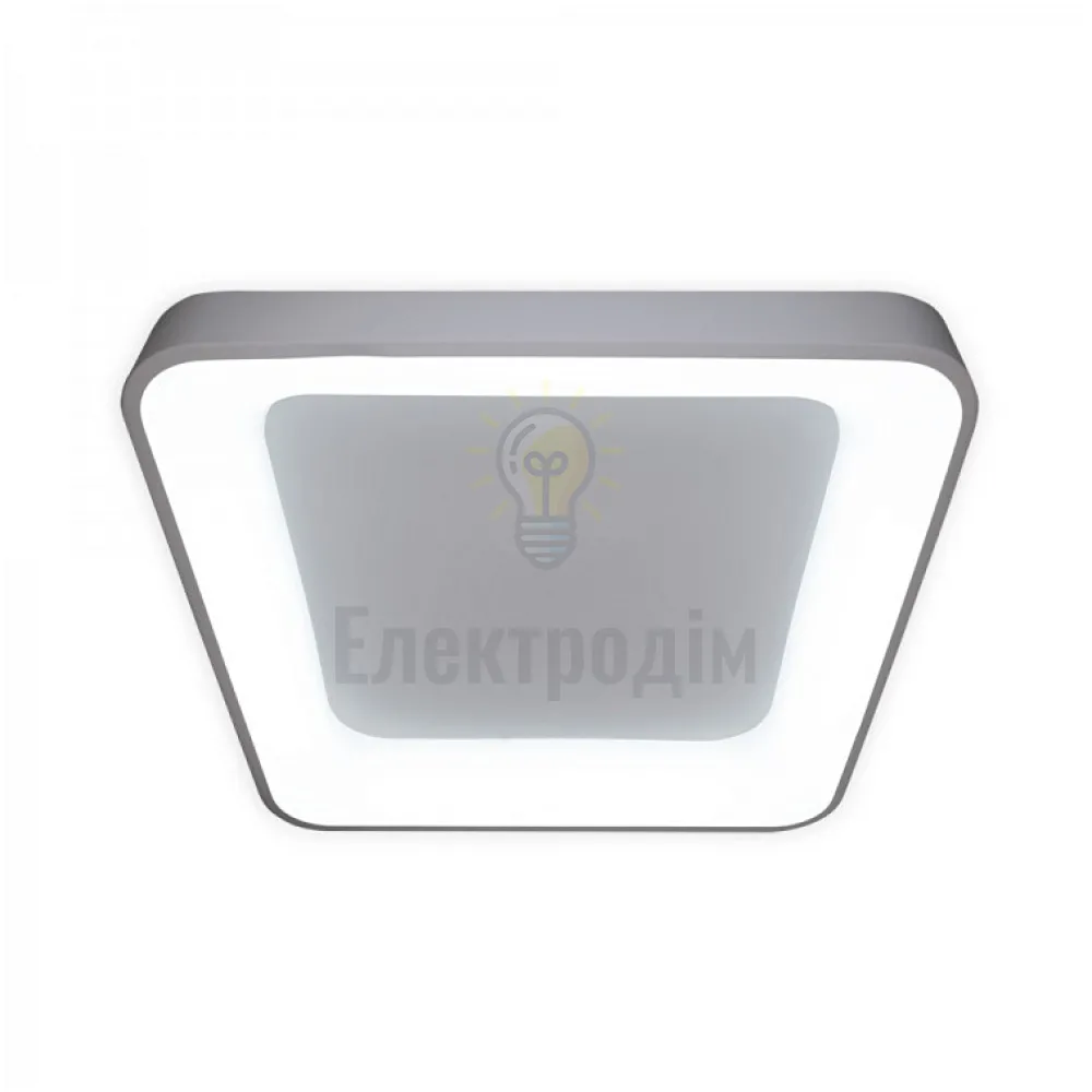 AL6076ARD 72W квадрат 4820Lm 2700K-6500K 450*450*80mm GLOW 80258  - фото 2