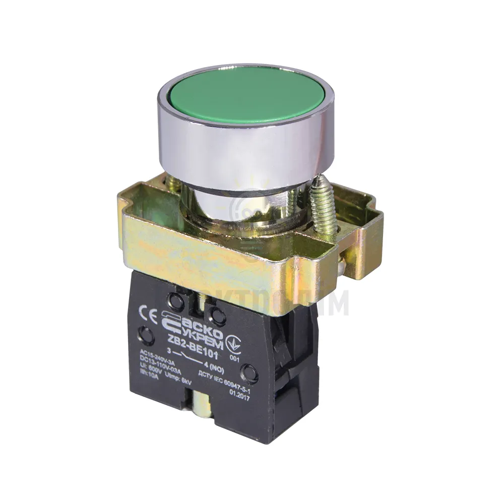 XB2-BA31 Кнопка Старт зелена  АСКО A0140010002 