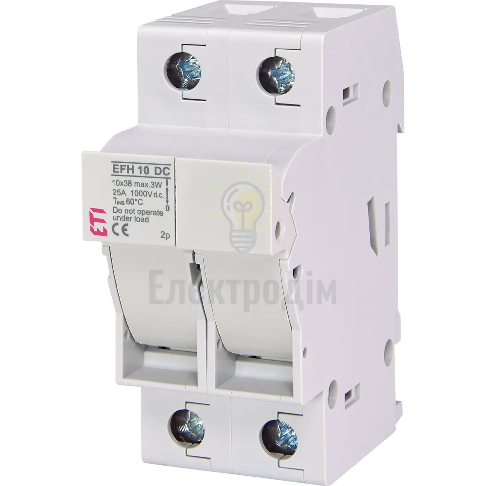 Тримач EFH 10 2P 25A 1000V DC 2540203 