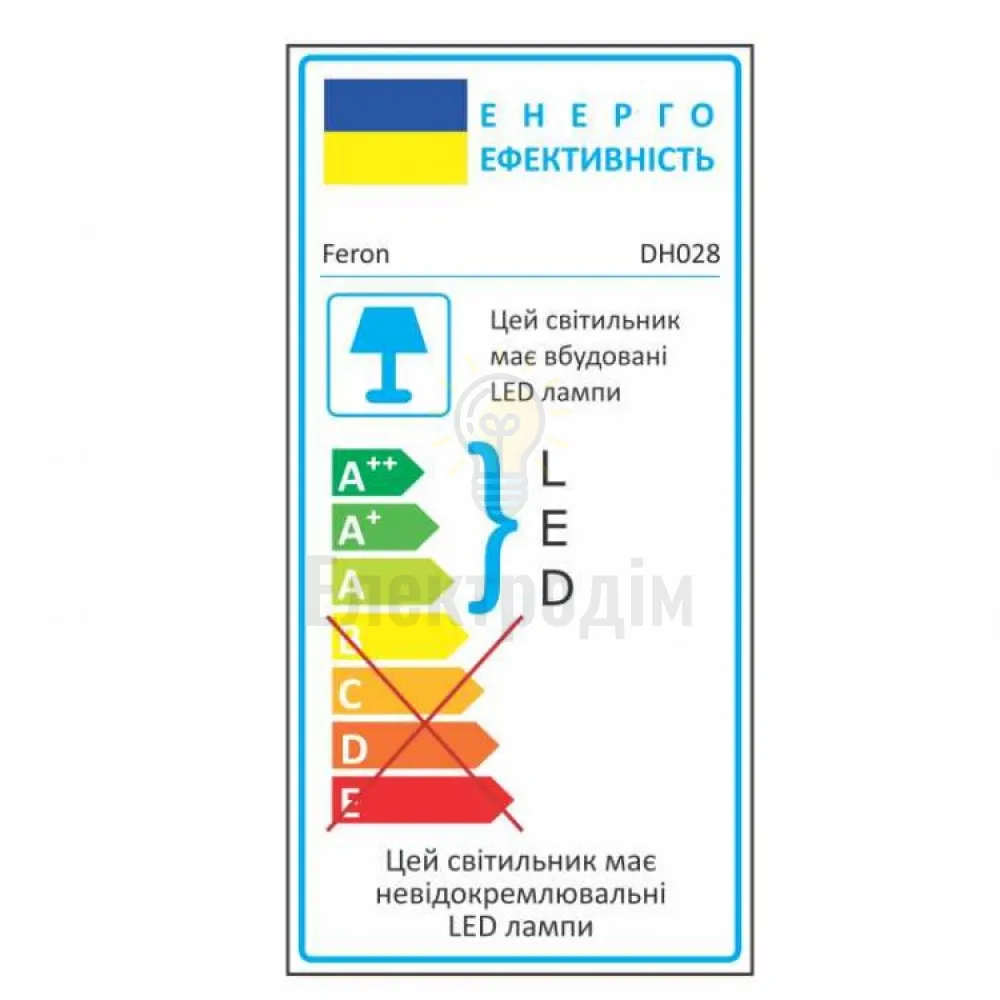 DH028 3W 4000К 230V 100Lm IP54 коричневий 120*120*50 11887  - фото 3