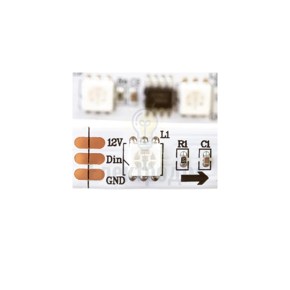 AVT AVT-03-300RGB TM1903-12V Світлодіодна стрічка Smart smd5050 1017955  - фото 4