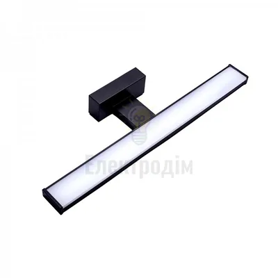 AL5080ARD 230V 8W 580LM 4000К 400*106*42mm IP44 чорний, матовий розсіювач 80193 — купити в Електродім