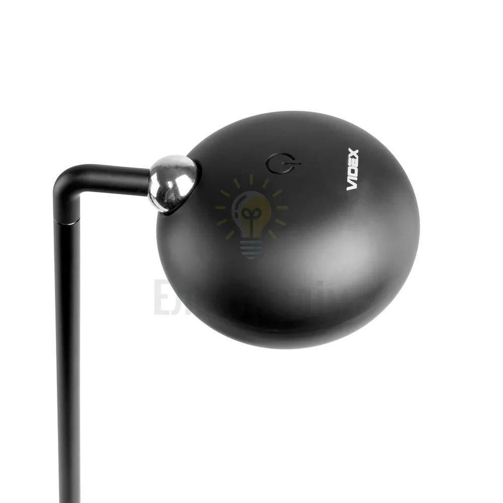 УЦІНКА LED лампа настiльна з акумулятором VIDEX VLE-TF18B 3W 3000-5500K Чорна VLE-TF18B  - фото 2
