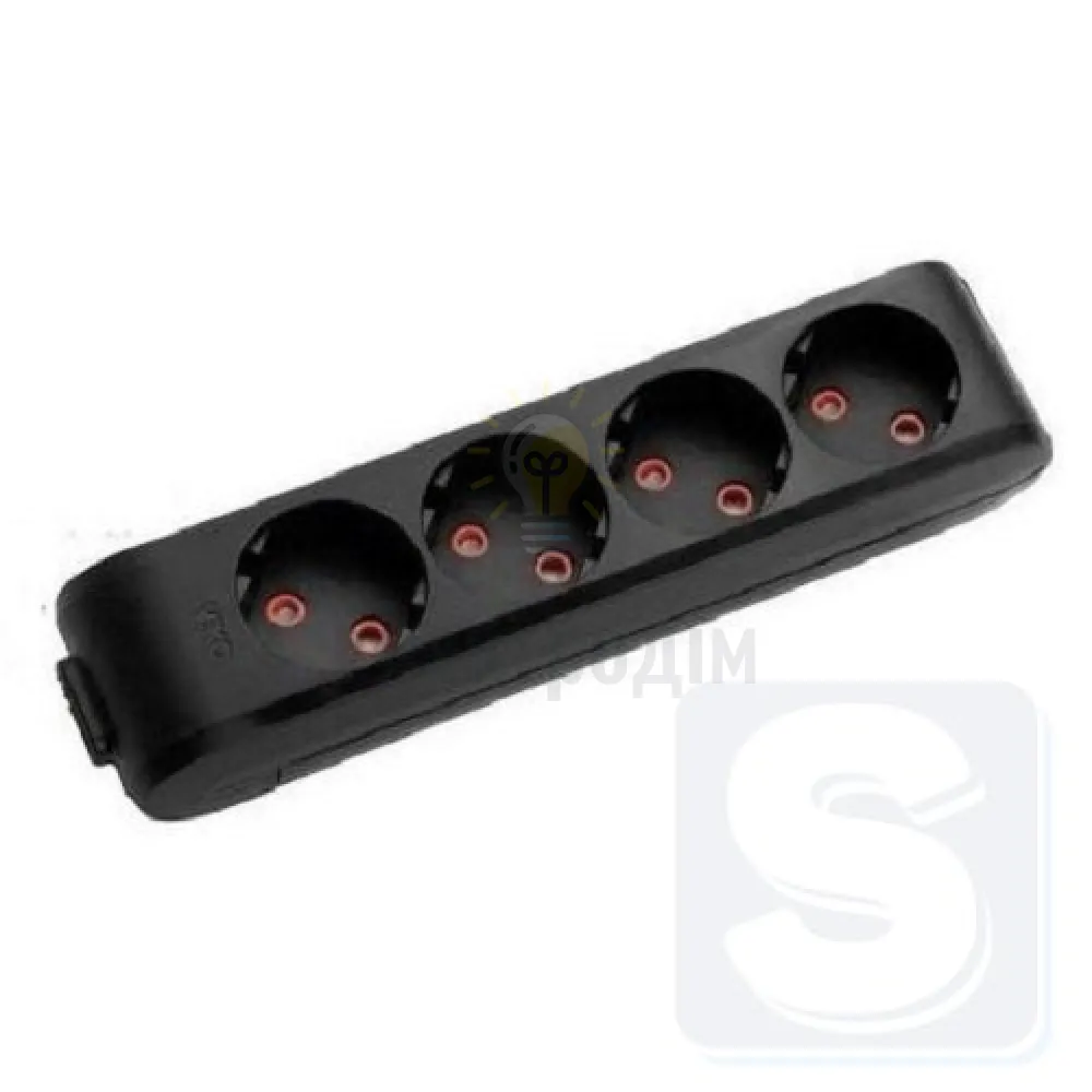 Колодка Vi-Ko Multi-Let Чорна 4 з/з 90134400 