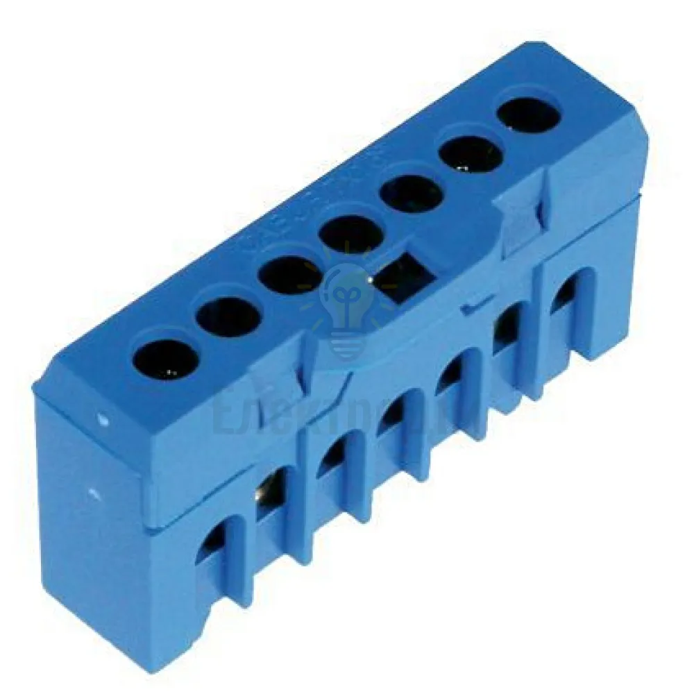 Клемник ESC-QBLOK7001 (синій, 10/16 мм2, 7 підключ.) 3903204 Словенія 