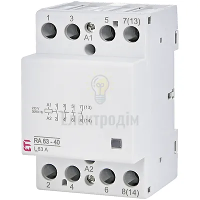 Контактор модульний RA 63-40 230V AC 2464096 Словенія — купити в Електродім