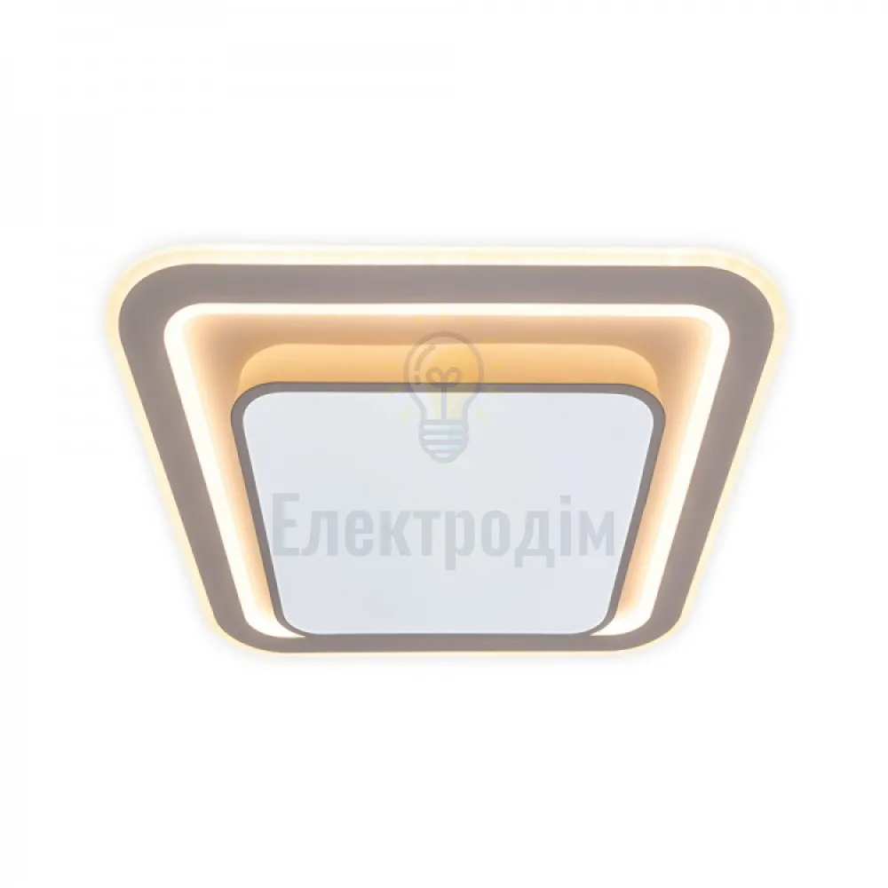 AL6400ARD 80W квадрат 6240Lm 3000K-6500K 480*480*70mm PEARL S 80242  - фото 4