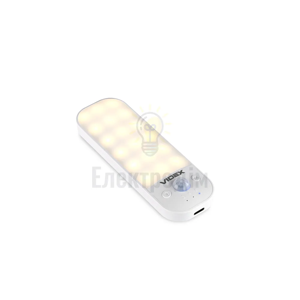 LED Світильник акумуляторний з датчиком руху VIDEX VL-NL014W-S  - фото 10