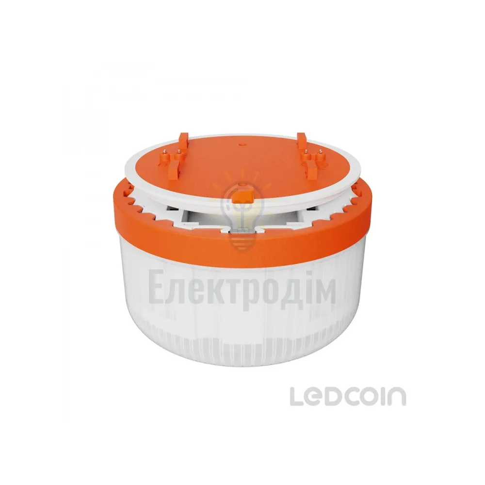 EL310 акум. світильник 7W, 90*142mm, 2*1200mAh (зм. акум. 18650), білий, LC 81172  - фото 4