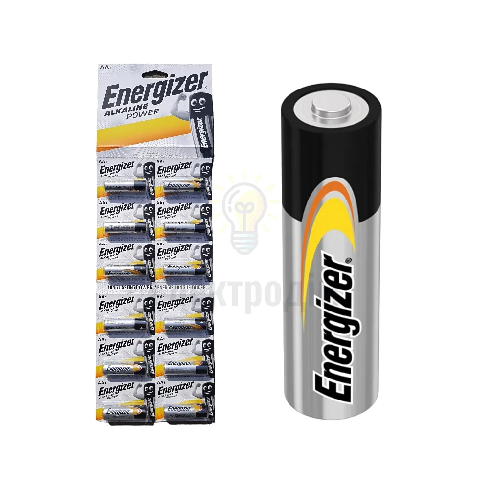 Батарейка ENERGIZER AA/LR06 Alk Power multiblister уп. 12шт ціна за 1 шт. 6548462 