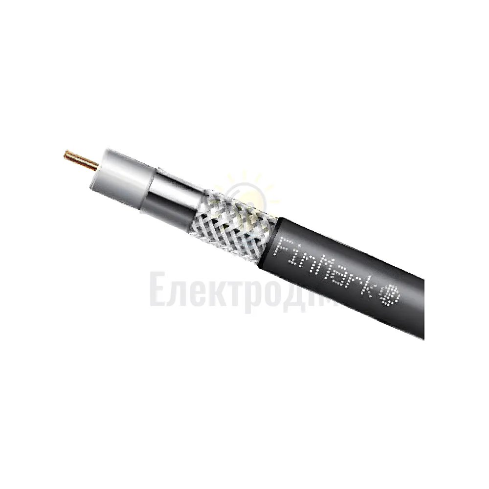 Кабель F 660BV FinMark чорний ТВ 