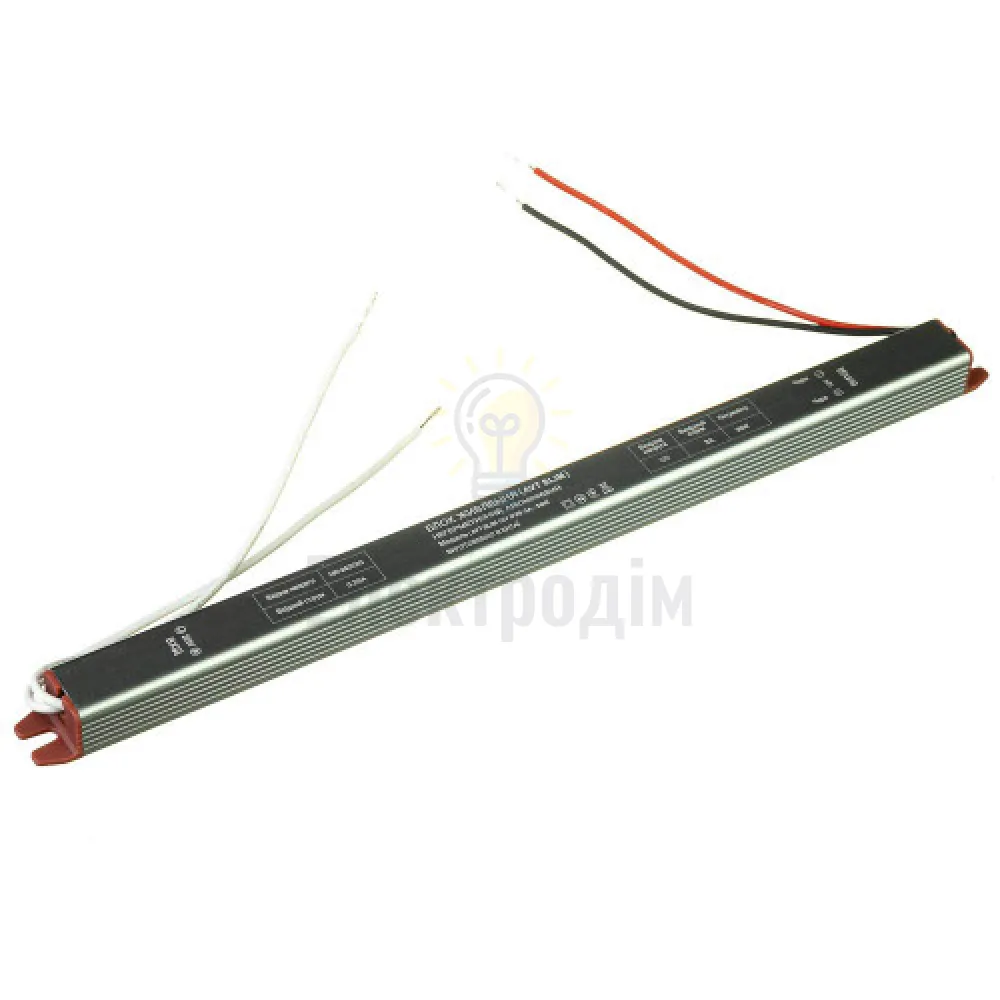Блок  живлення 12В AVT SLIM AVT SLIM IP20 3А - 36W 1021911  - фото 1