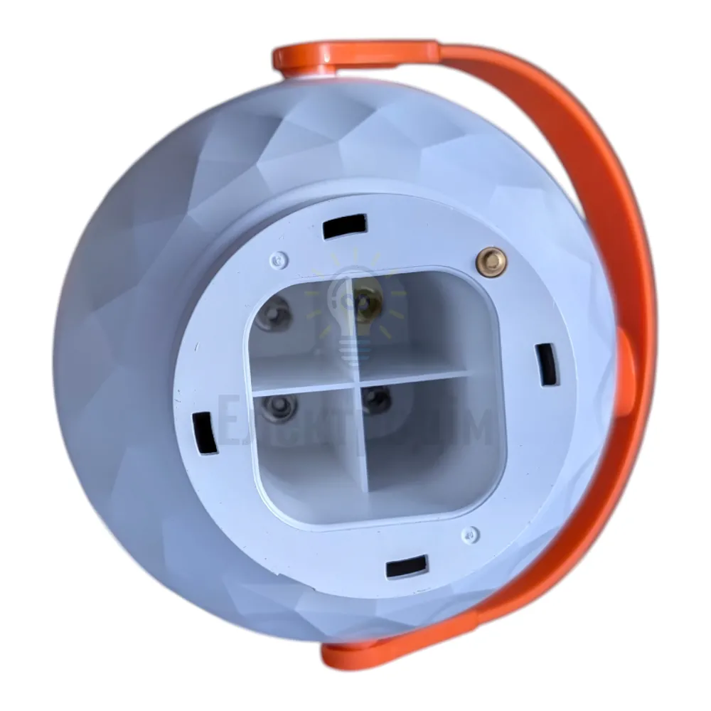 EL311 акум. світильник 6W, 117*160mm, 4*800mAh (зм. акум. 18650), білий, LC 81173  - фото 11