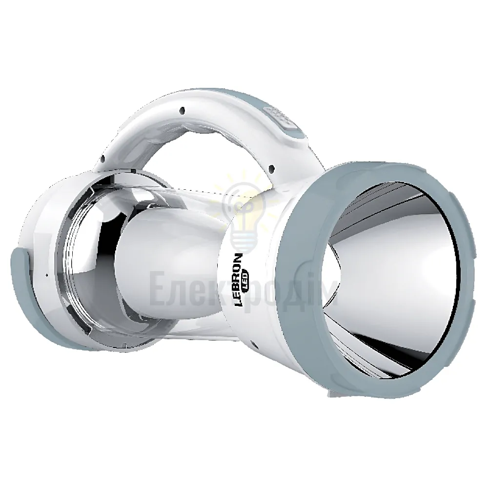 LED ліхтар кемпінговий акумуляторний LEBRON L-HL-625, ABS, 6W, 1200mAh Li-Ion 15-16-25 