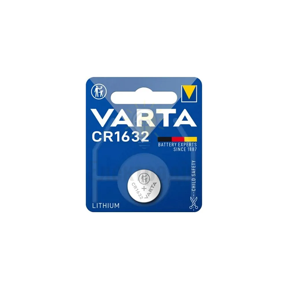 Батарейка VARTA CR 1632 (блистер-1 шт.) 6632101401 